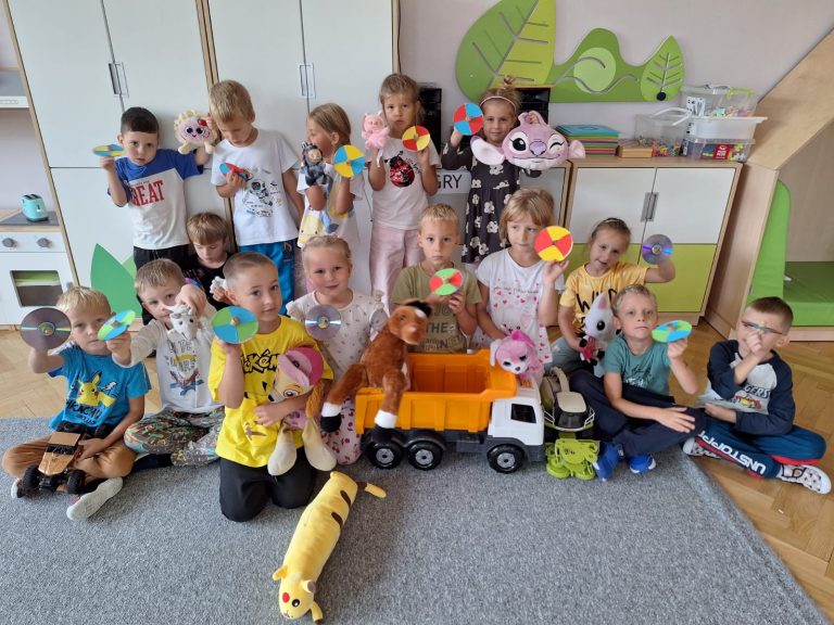 Dzień zabawki w grupie Motylków